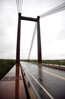 The Rupert River Bridge, designed to carry a load of 500 tonnes, as are all the bridges on the James Bay highway